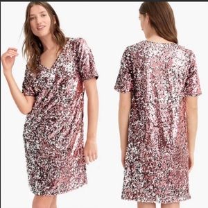 J.Crew by Universal Thread Pink Sequin Dress